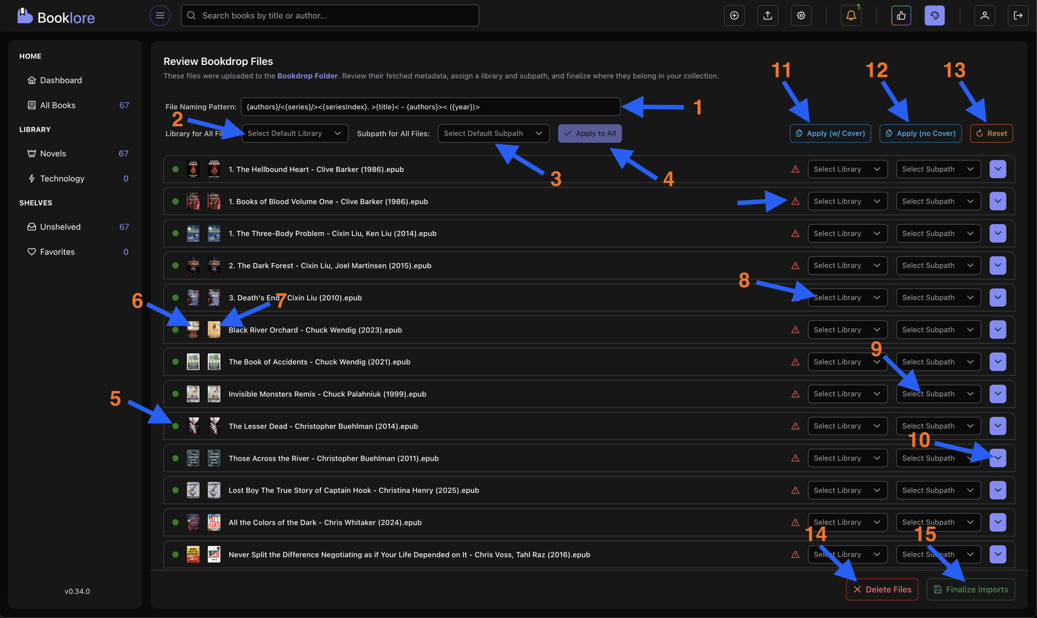 Bookdrop Processing