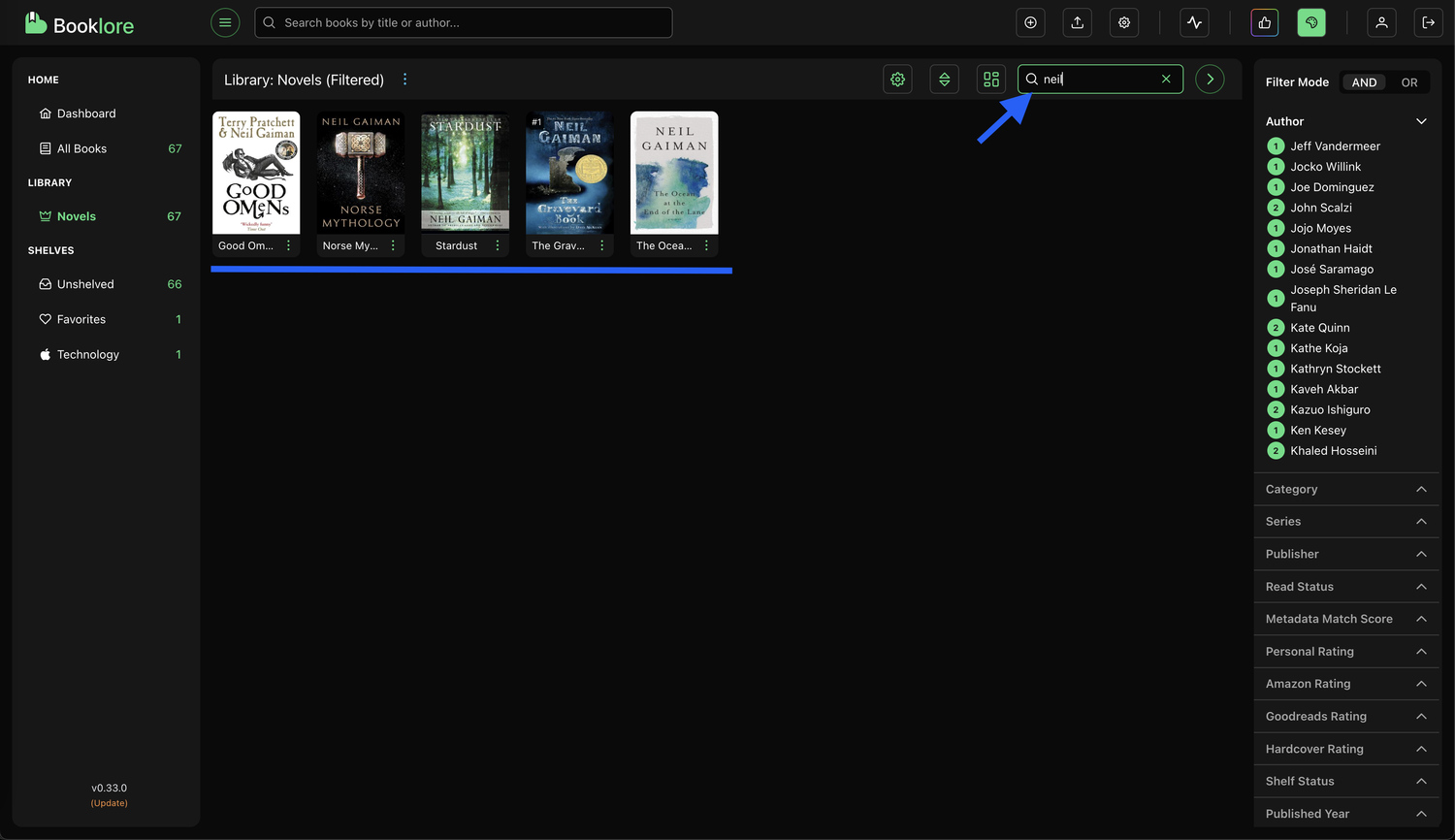 Search in Grid